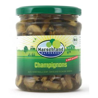 Champignons geschnitten