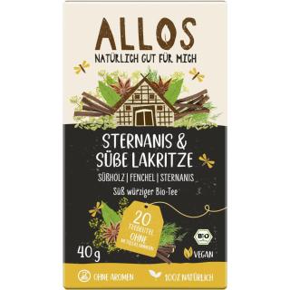 Sternanis & süße Lakritze Allos Tee 40 g