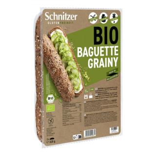 Körniges Baguette, glutenfrei