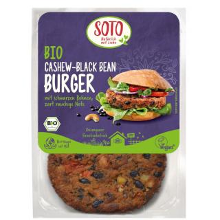 Cashew-Black Bean Burger