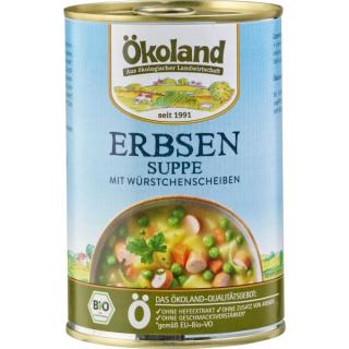 Bio-Erbsensuppe
