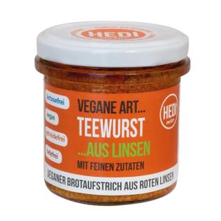 Vegane Art..Teewurst mit feinen Zutaten