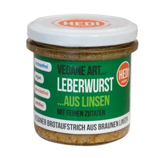 Vegane Art...Leberwurst mit feinen Zutaten