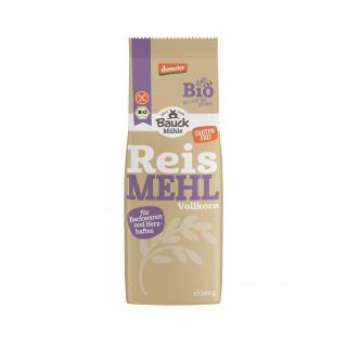 Reismehl Vollkorn glutenfrei Demeter